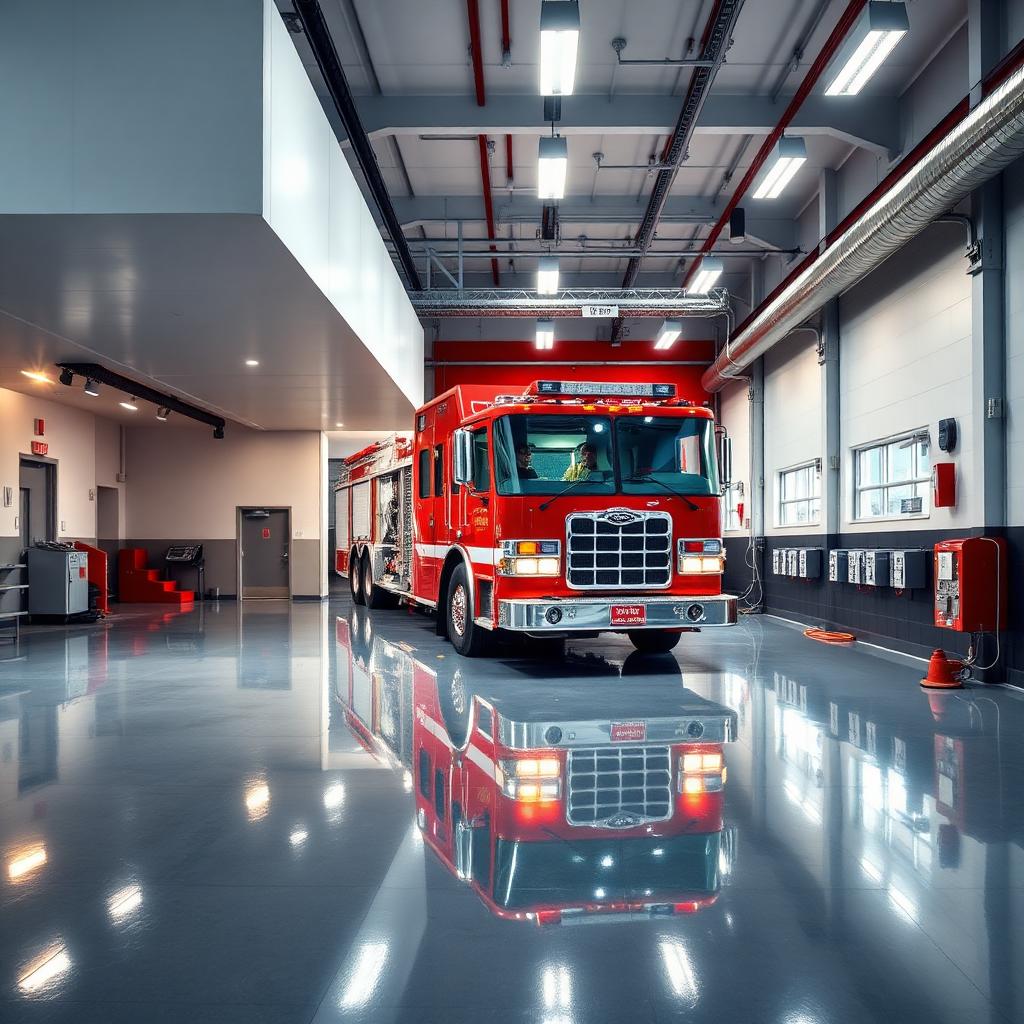 Fire Stations cleaned by Cleaning Cleveland Co.